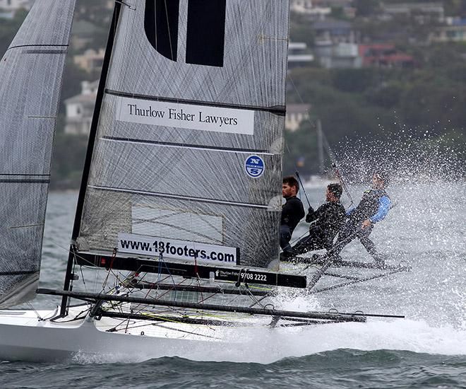 The 2017 JJ champion, Thurlow Fisher Lawyers. - 2017 JJ Giltinan Championship © 18footers.com